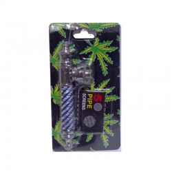 Pipa Metal Blister c/ tapa...