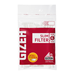 Gizeh Filtros slim 6mm x 150