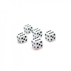 Dados Blancos 19MM