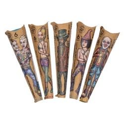 Lion Rolling Circus cones x6