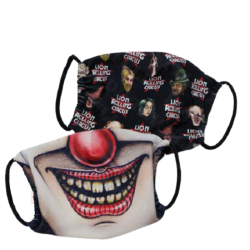 Lion Rolling Circus Tapabocas