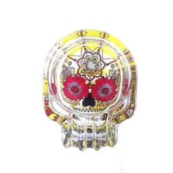 Cenicero de vidrio Skull...