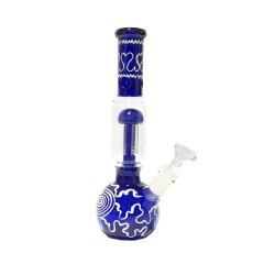 Bong de Vidrio Azul BNG066