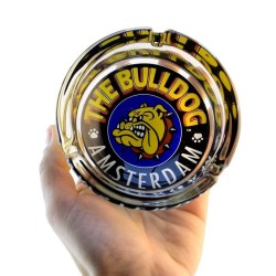 Bulldog Cenicero De Vidrio...