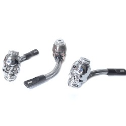 Pipa Calavera Metal PAG038