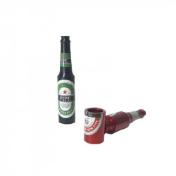 Pipa Metal Botella PAG026