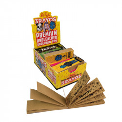 3 Rayos Tips Unbleached Large