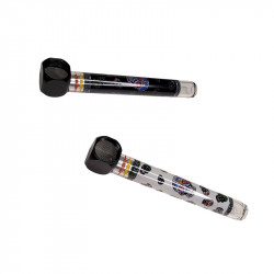 Pipa Vidrio Dibujo Calavera...