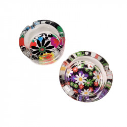 Cenicero De Vidrio Flower 080A