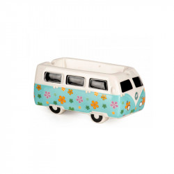 Cenicero Ceramica Vintage Bus