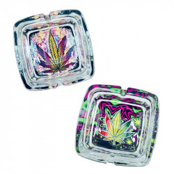 Cenicero De Vidrio Glow In...